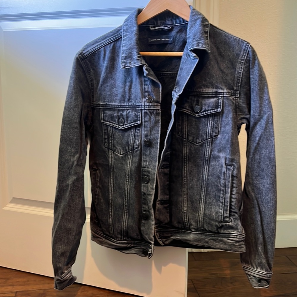 Everlane Gray Denim Jacket Size S